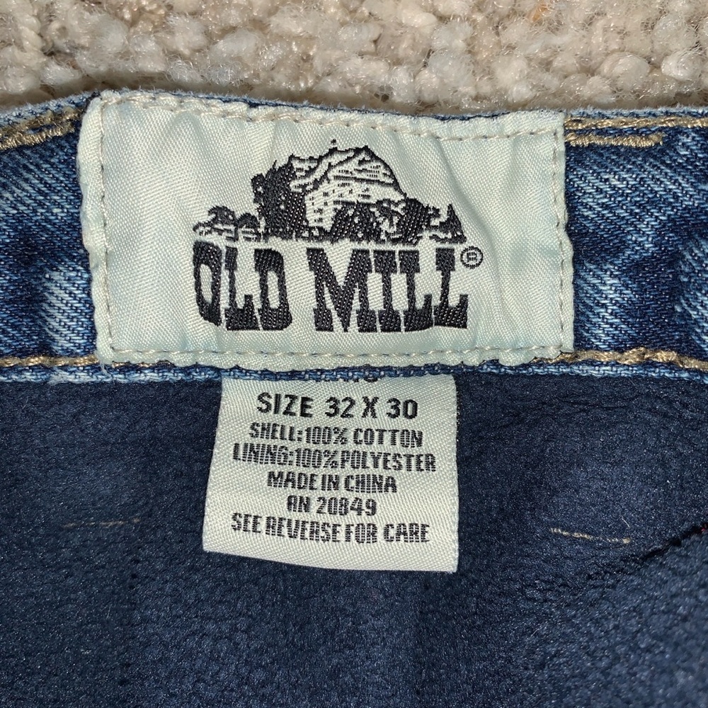 Old Mill Distressed blue mom jeans - Picture 5 of 5